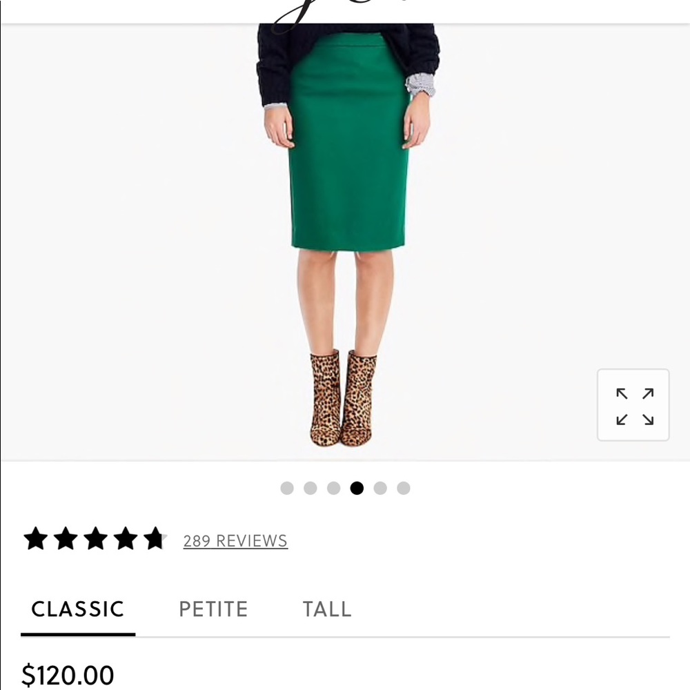 J. Crew pencil skirt